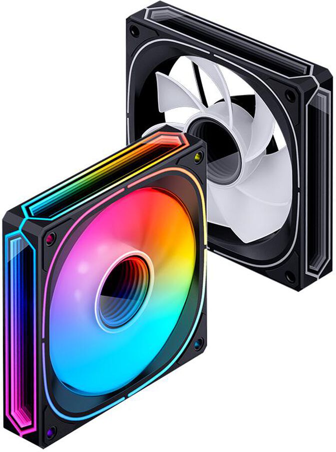 Ventilador Jonsbo FR-505 ARGB Invertido PWM Negro - 120mm image number 0