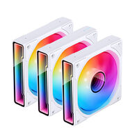 Ventilador Jonsbo ZK-120W ARGB PWM Blanco - 120mm (3PACK)