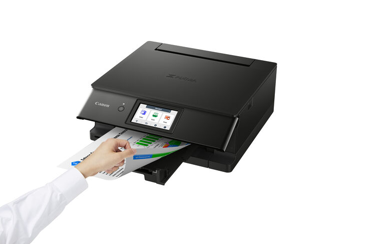 Multifunción de Inyección de Tinta Canon PIXMA TS8750 Negra WiFi image number 5