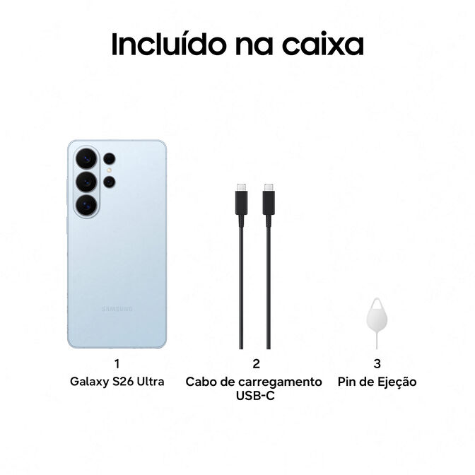 Smartphone Samsung Galaxy S26 Ultra 6.9" (12 / 1TB) 120Hz Azul Claro image number 6