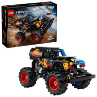 LEGO Technic: Monster Jam Grave Digger Fuego y Hielo, 263 Piezas (42219)
