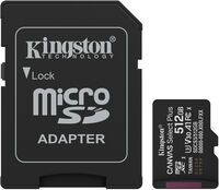 Tarjeta de Memoria Kingston Canvas Select Plus Gen3 150MB/s MicroSDHC UHS-I A1 512GB