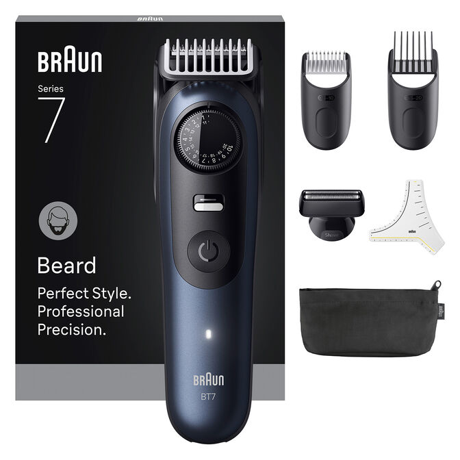 Recortadora de Barba Braun Series 7 BT7520 image number 0