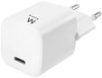 Cargador Ewent Nano USB-C / QC3.0 Fast Charger 33W Blanco image number null