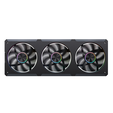 Ventilador Jonsbo ZC-360B ARGB PWM Preto - 120mm 3xScreens (3PACK) image number null
