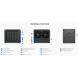 NAS Synology Disk Station DS925+ - 4 Ba&iacute;as - CPU 4-Core AMD Ryzen V1500B - 4GB RAM image number null