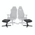 Reposapiés V2 noblechairs - Real Leather Negro image number null