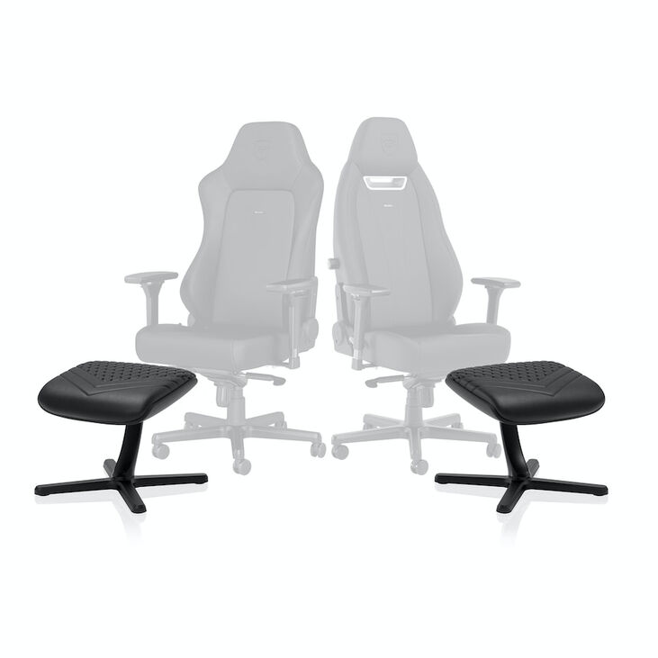 Reposapiés V2 noblechairs - Real Leather Negro image number 4