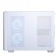 Caja Micro-ATX Aerocool P300C ARGB Vidrio Templado Blanco image number null
