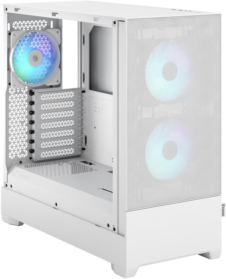 Torre ATX Fractal Design Pop Air RGB White TG Clear Tint image number 6
