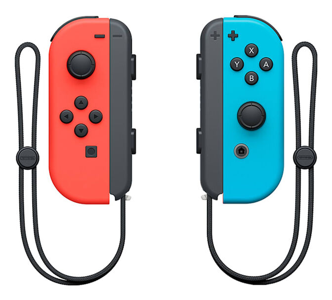 Mando Nintendo Joy-Con (set Izq/Der) Azul Ne&oacute;n / Rojo Ne&oacute;n BTR image number 0