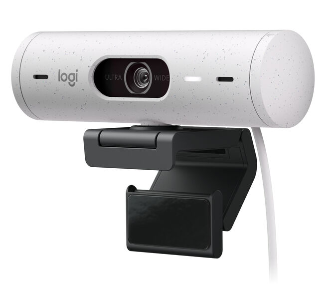Webcam Logitech Brio 500 Full HD 1080p USB-C Blanco Sujo image number 1