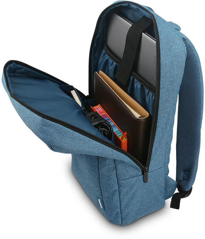 Mochila 15.6" Lenovo Casual B210 Azul image number 3