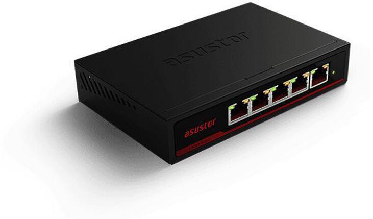 Switch Asustor ASW205T 5 Portas Gigabit Unmanaged image number 0