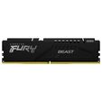 Kingston 16GB DDR5 5200MHz FURY Beast Negro CL40 image number null