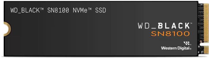 Disco SSD Western Digital Black SN8100 4TB Gen5 M.2 NVMe (14900/14000MB/s) image number 0