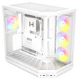 Caja E-ATX Hyte Y50 Vidrio Templado Blanco image number null