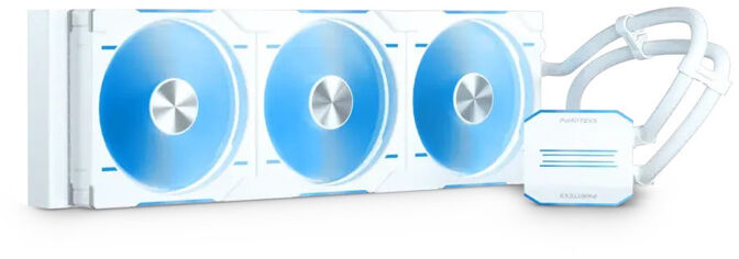 Water Cooler CPU Phanteks Glacier One 420D30 DRGB X2 Blanco - 420mm image number 0