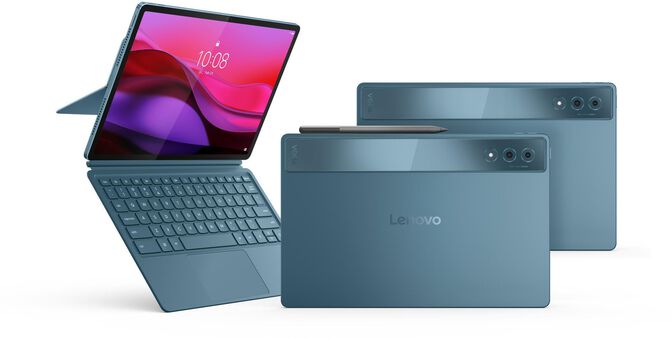 Tablet Lenovo Yoga Tab Plus TB520FU 12.7" (16 / 256GB) 3K 144Hz WiFi Tidal Teal + Funda con Teclado + Pen image number 17