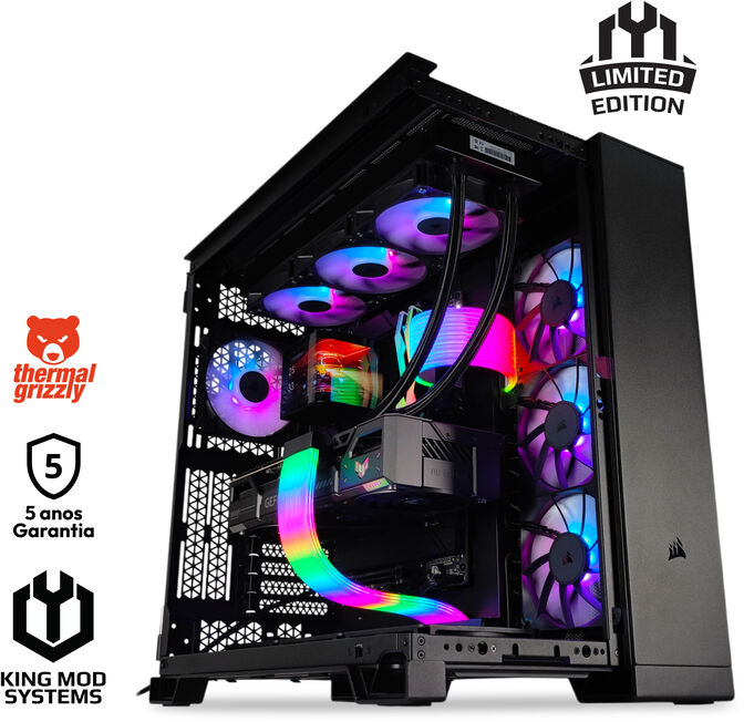 Ordenador King Mod Limited-PC Ryzen 7 9700X 32GB DDR5 1TB RTX 5070 Ti WiFi W11 image number 0