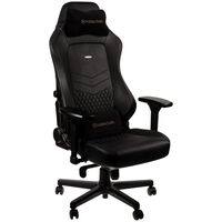 Silla noblechairs HERO Real Leather Negro
