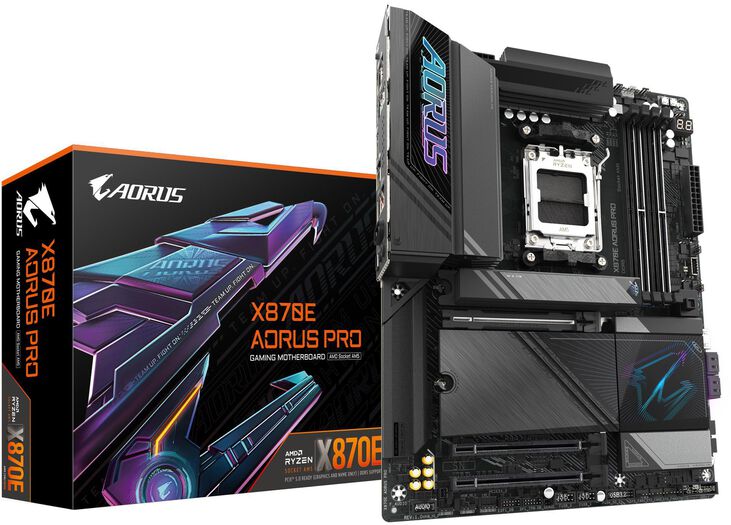 Placa Base Gigabyte X870E Aorus Pro image number 0