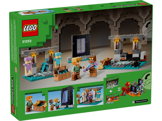 LEGO Minecraft: La Armer&iacute;a, 203 Piezas (21252) image number 1