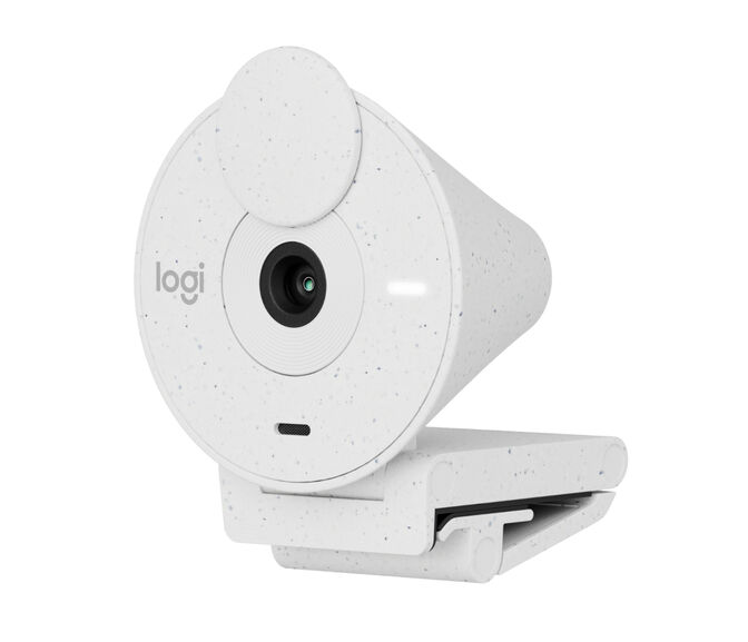 Webcam Logitech Brio 300 Full HD 1080p USB Type-C Blanca image number 4