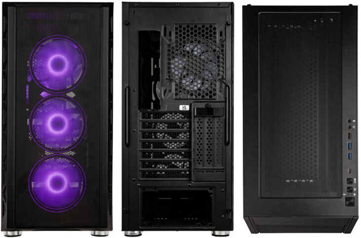 Caja ATX Kolink Citadel Mesh ARGB Negro image number 8
