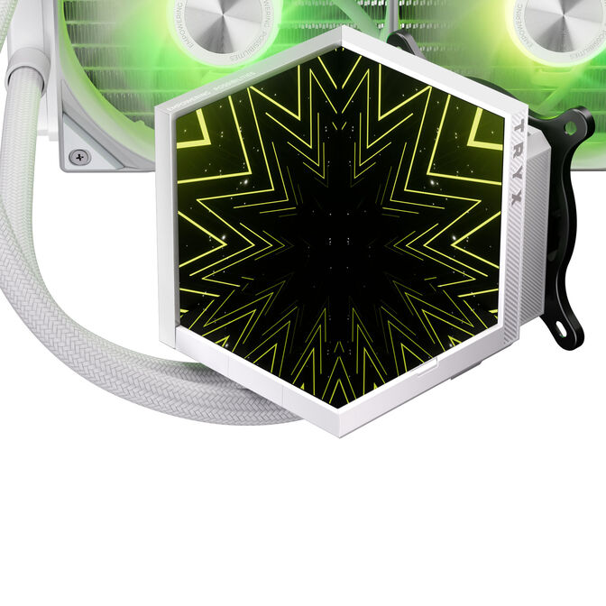 Water Cooler CPU TRYX STAGE ARGB 360mm Blanco image number 2