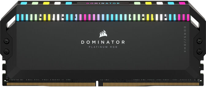 Corsair Kit 32GB (2 x 16GB) DDR5 5200MHz Dominator Platinum RGB Black CL40 image number 2