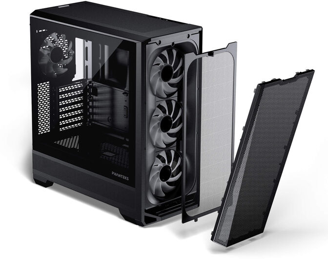Caja ATX Phanteks Eclipse G400A Vidrio Templado DRGB Negro Satinado image number 7