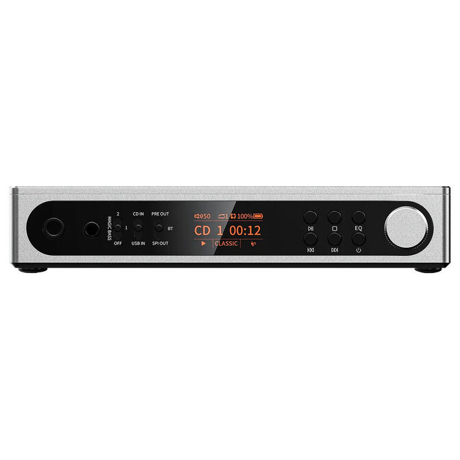 Reproductor de CD FiiO DM15 R2R Plateado image number 2
