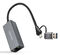 Adaptador Gigabit Nanocable USB-C 3.0/USB-A/M a Ethernet 2.5G 10/100/1000 Mbps 15 CM Gris