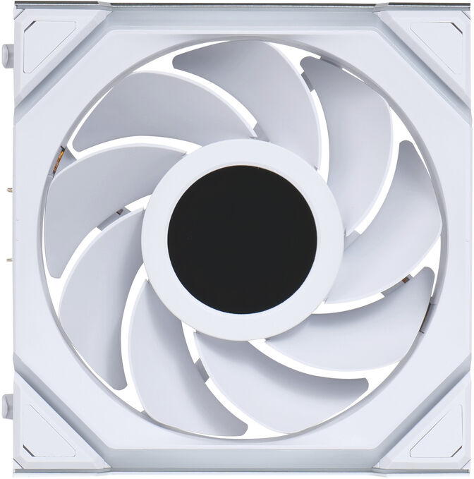 Ventilador Lian Li UNI FAN SL120 LCD Wireless RGB Reverse Blade PWM Blanco 120mm image number 2