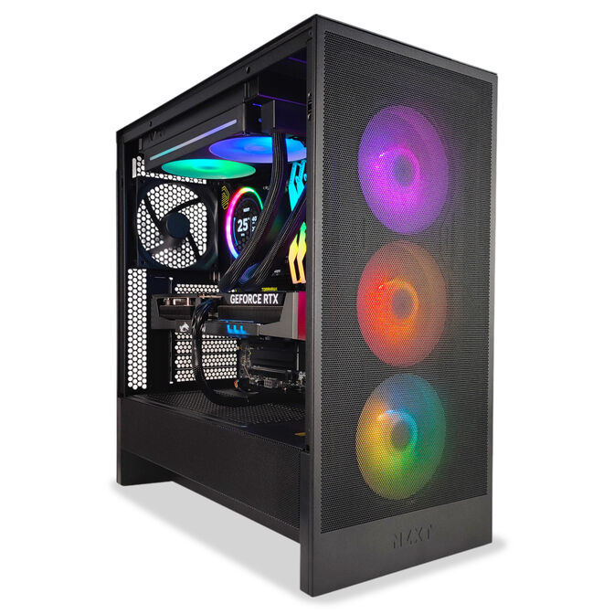 Ordenador King Mod Gamer-PC NZXT Ryzen 7 9800X3D 32GB DDR5 2TB RTX 5080 WiFi W11 V3 image number 1