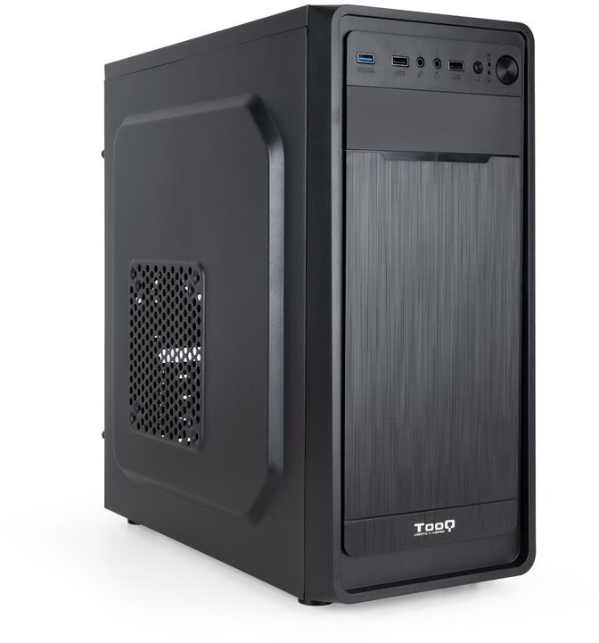 Caja Midi Tower Tooq  1x USB 3.0 + 2x USB 2.0 Negro image number 0