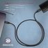 Cable de cargamento AXAGON BUCM32-CM05AB USB-C  <-> USB-C 3.2 Gen 2, 1m, PD 100W, 5A, 4K HD, ALU, braid, Negro image number null