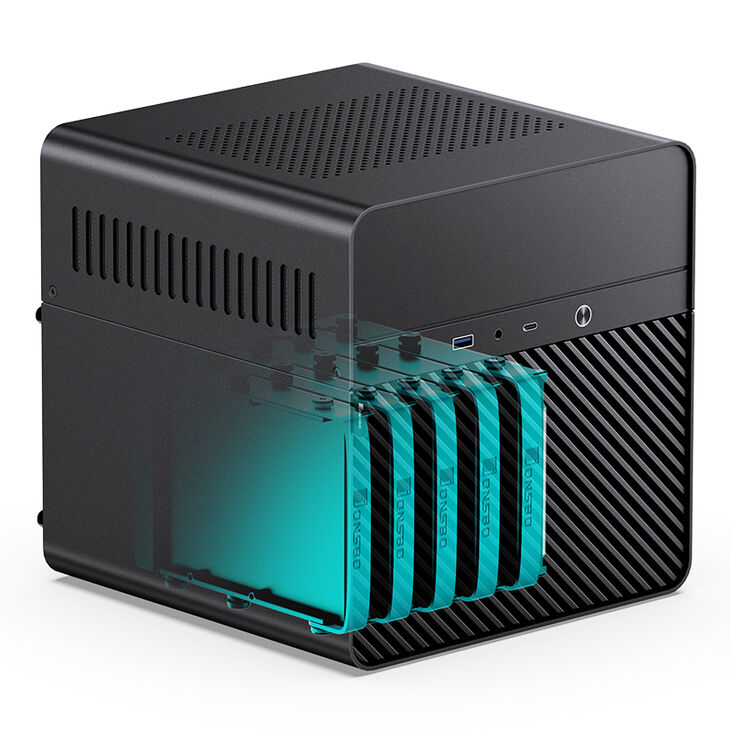 Caja Mini-ITX Jonsbo N2 Negro image number 1