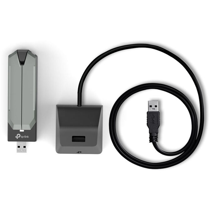 Adaptador de Rede USB TP-Link Archer TBE400UH Wireless BE6500 Wi-Fi 7 Tri-Band High-Gain image number 4