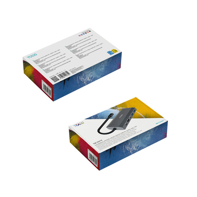 Caja SSD con HUB Tooq TQE-2241G M.2 NGFF/NVMe USB3.2 Gen 2 image number 7