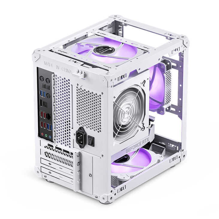 Caja Micro-ATX Jonsbo C6 Blanco image number 22