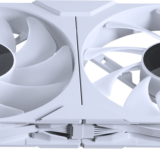 Ventilador Phanteks M25 Gen2 140mm PWM D-RGB Blanco image number 3