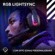 Auriculares Logitech Astro A20 X Lightspeed Wireless/Bluetooth Negro image number null