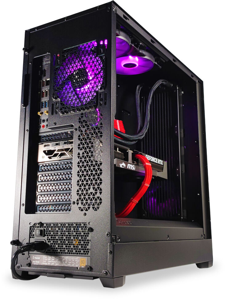 Ordenador King Mod Gamer-PC X Fractal Ryzen 7 7800X3D 32GB DDR5 2TB RTX 5080 WiFi W11 image number 3