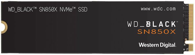 Disco SSD Western Digital Black SN850X 4TB Gen4 M.2 NVMe image number 0