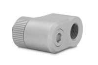 Conector Rotativo EKWB Quantum Torque Doble Rotary Desplazamiento 21mm G1/4 Titanio