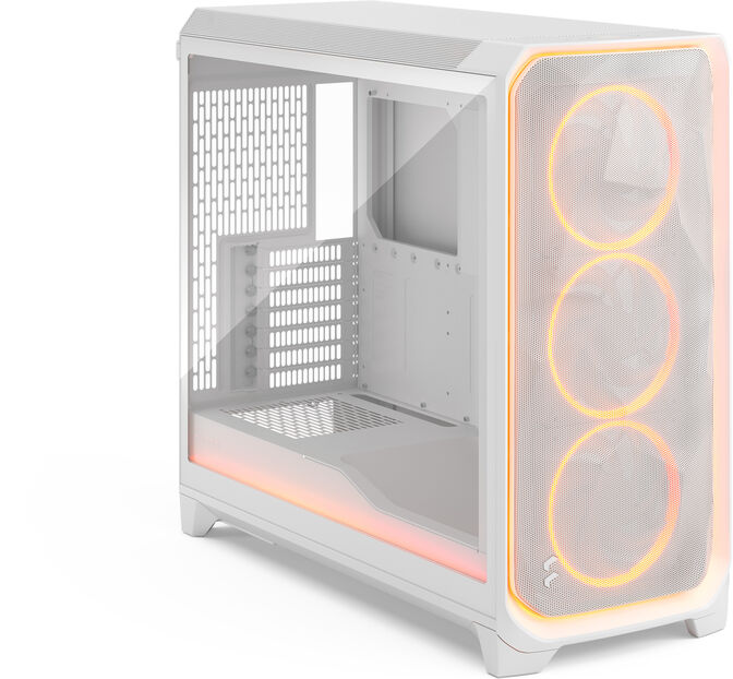 Torre E-ATX Fractal Design Meshify 3 XL Ambience Pro RGB Blanca TG Clear Tint image number 3