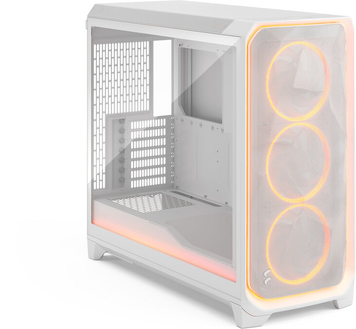 Torre E-ATX Fractal Design Meshify 3 XL Ambience Pro RGB Blanca TG Clear Tint image number 3