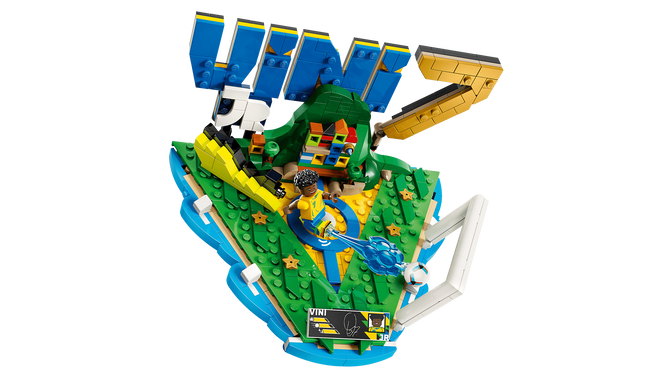 LEGO Editions: Vini Jr. &ndash; Fen&oacute;menos del F&uacute;tbol, 510 Piezas (43027) image number 2